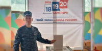 Росгвардейцы Еврейской автономии активно принимают участие в голосовании на выборах - Росгвардия