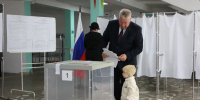 В Гиагинском районе стартовал первый день голосования - Единая Россия