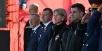 Ольга Абрамова и Артур Орлов открыли финалы спартакиады «Гвардия» и смотра-конкурса «Равняемся на Героев» - Глава и Правительство Удмуртской Республики