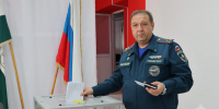 Сотрудники Главного управления участвуют в выборах - ГУ МЧС России по РБ