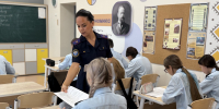 В Чукотском профильном лицее прошло очередное занятие с кадетами Следственного комитета - Следственный комитет