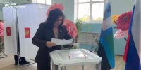Сенатор от Белгородской области Анна Кочерова отдала свой голос на выборах в Масловой Пристани - Сетевое издание Знамя 31