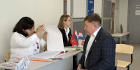 Первый замсекретаря реготделения партии «Единая Россия» Пермского края Вячеслав Григорьев отдал свой голос на выборах депутатов - Единая Россия