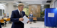 Анатолий Серышев принял участие в голосовании на выборах депутатов Государственной Думы Федерального Собрания Российской Федерации - Администрация Алтайского края