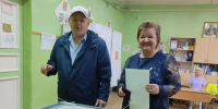 Среднеахтубинцы продолжают дружно идти на избирательные участки - Газета Звезда