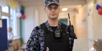 Росгвардейцы Республики Коми приняли участие в Едином дне голосования - Росгвардия