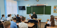 В Выездновской средней школе состоялась беседа священника с учащимися - Благочиние Арзамасского района