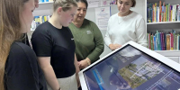 В лермонтовской библиотеке прошел мастер-класс по созданию фильма-презентации - Белинский район