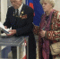 100-летний волгоградский фронтовик Александр Медков принял участие в голосовании на выборах депутатов Государственной Думы - Единая Россия