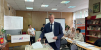 В голосовании принял участие депутат Госдумы Алексей Волоцков - Единая Россия