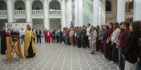 В Главном корпусе МПГУ состоялся молебен для преподавателей и студентов - МПГУ