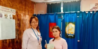 Впервые голосующие избиратели Нуримановского района делают свой выбор! - Нуримановский район