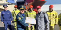 На лыткаринском мясоперерабатывающем заводе появилась собственная пожарная команда - ГУ МЧС МО