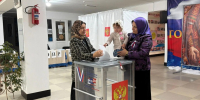 Выбор нового поколения: В селе Дылым малышка «помогла» маме проголосовать за стабильное будущее  - Казбековский район