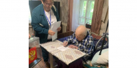 В Шацком округе ветеран Великой Отечественной войны проголосовал на дому - RyazPressa.Ru