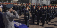 В Екатеринбурге будущие спасатели присягнули на верность Родине - ГТРК Урал