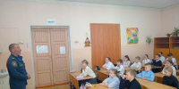 В Соколе сотрудник МЧС России провёл необычный урок - МЧС Вологодской области