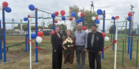 В Притобольном округе открыли площадку комплекса ГТО - Новый мир