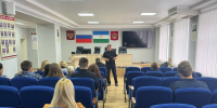 Представитель Госавтоинспекции провел занятие по безопасности дорожного движения с сотрудниками ИК-9 УФСИН России по Республике Башкортостан - УФСИН РБ