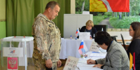 Ветеран СВО из грибановского села Кирсановка принял участие в выборах - РИА Воронеж