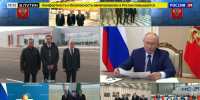 Владимиру Путину представили новый терминал прилета аэропорта - ГТРК Псков