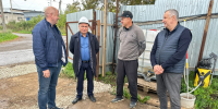 Глава Кунгурского округа Сергей Толчин с коллегами выехал в микрорайон Нагорный - Кунгурский муниципальный округ
