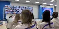 Студенты РГЭУ(РИНХ) в Центре общественного наблюдения Общественной палаты Ростовской области - РГЭУ (РИНХ)
