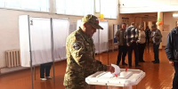 Ветераны СВО голосуют на выборах депутатов Государственной Думы - Единая Россия