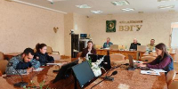 В конференц‑зале Академии ВЭГУ началось заседание Государственной экзаменационной комиссии - Академия ВЭГУ