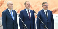 Президент России Владимир Путин официально дал старт работе нового аэровокзального комплекса Международного аэропорта Барнаул имени Германа Титова - Администрация Алтайского края