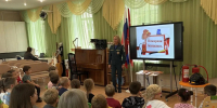 Пожарная безопасность — с первых шагов: в детском саду №5 Невского района прошел открытый урок - Санкт-Петербургское отделение ВДПО