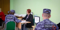 Молодые сотрудники Росгвардии приняли участие в голосовании на выборах в Пензенской области - Росгвардия