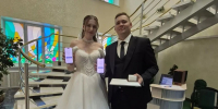 Свадьба и выборы: в Новочебоксарске молодожены проголосовали в день бракосочетания - Единая Россия