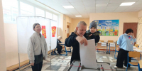Люберчане голосуют на участках вместе с близкими - Телеканал ЛТВ