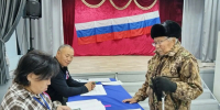 В Абыйском районе проголосовал долгожитель - Якутское-Cаха ИА