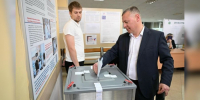 Губернатор Михаил Евраев проголосовал на выборах депутатов Государственной Думы - ГТРК
