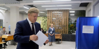 Анатолий Серышев проголосовал на выборах - ТК Кузбасс Первый