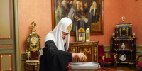 Святейший Патриарх Кирилл принял участие в выборах депутатов Государственной Думы IX созыва - Уфимская Епархия