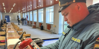 Сотрудники МЧС России обеспечивают безопасность на избирательных участках - ГУ МЧС России по РБ