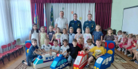 Воспитанники детского сада г. Курганинска узнали основы пожарной безопасности - МЧС