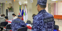 В Хакасии росгвардейцы участвуют в Едином дне голосования - Росгвардия
