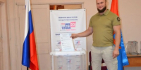 Кавалер двух орденов Мужества Павел Пешков проголосовал на выборах - Тамбовская жизнь