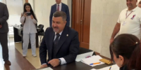 Врио главы Дагестана Федор Щукин проголосовал на избирательном участке на юридическом факультете ДГУ. - ГТРК Дагестан