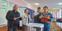 Семья Тарасовых из Верхнего Услона проголосовала вместе с детьми - Волжская новь