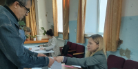 Избирательный участок 2589 в Тетюшах. Фото Алсу Зиганьшина - Газета Тетюшские зори