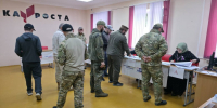 В Казбековском районе стартовал второй день голосования - Казбековский район
