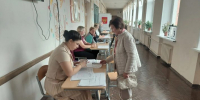 «Вместе мы победим!»: в Курске проголосовала блокадница Антонина Забалуева - Курская правда
