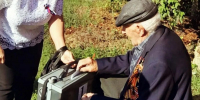 102 – летний ветеран Великой Отечественной войны принял участие в голосовании - Единая Россия