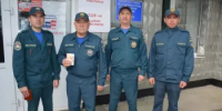 Голосует личный состав 82-й пожарно-спасательной части - Кигинский район