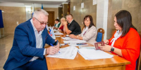 Олег Черноусов принял участие в голосовании на выборах депутатов Государственной Думы РФ - Правительство ЛНР